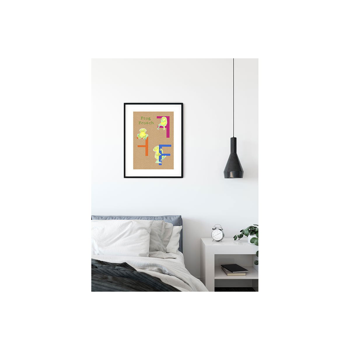 Komar  Wandbild ABC Animal F 40x50 cm Bild 5