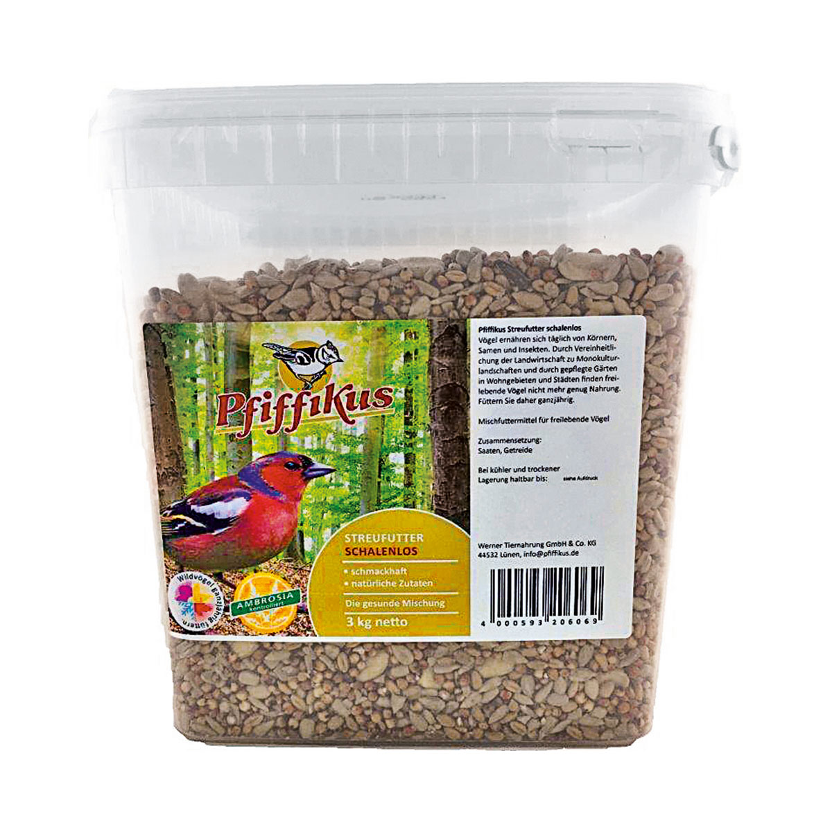 Streufutter schalenlos 3 kg