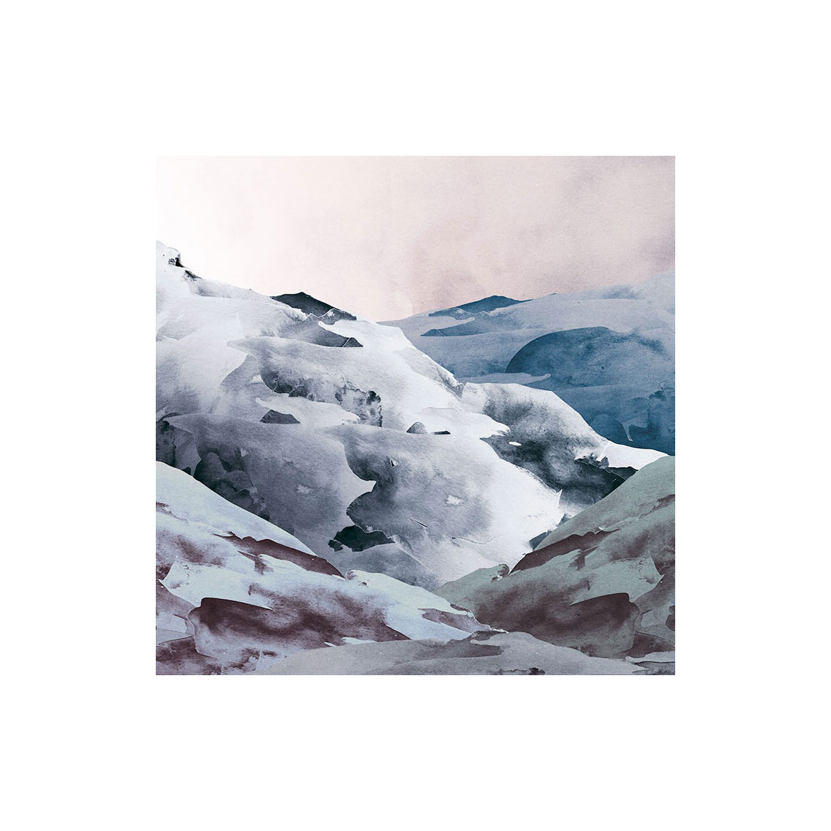 Komar  Vlies Fototapete Shadow Mountain 300x280 cm Bild 7