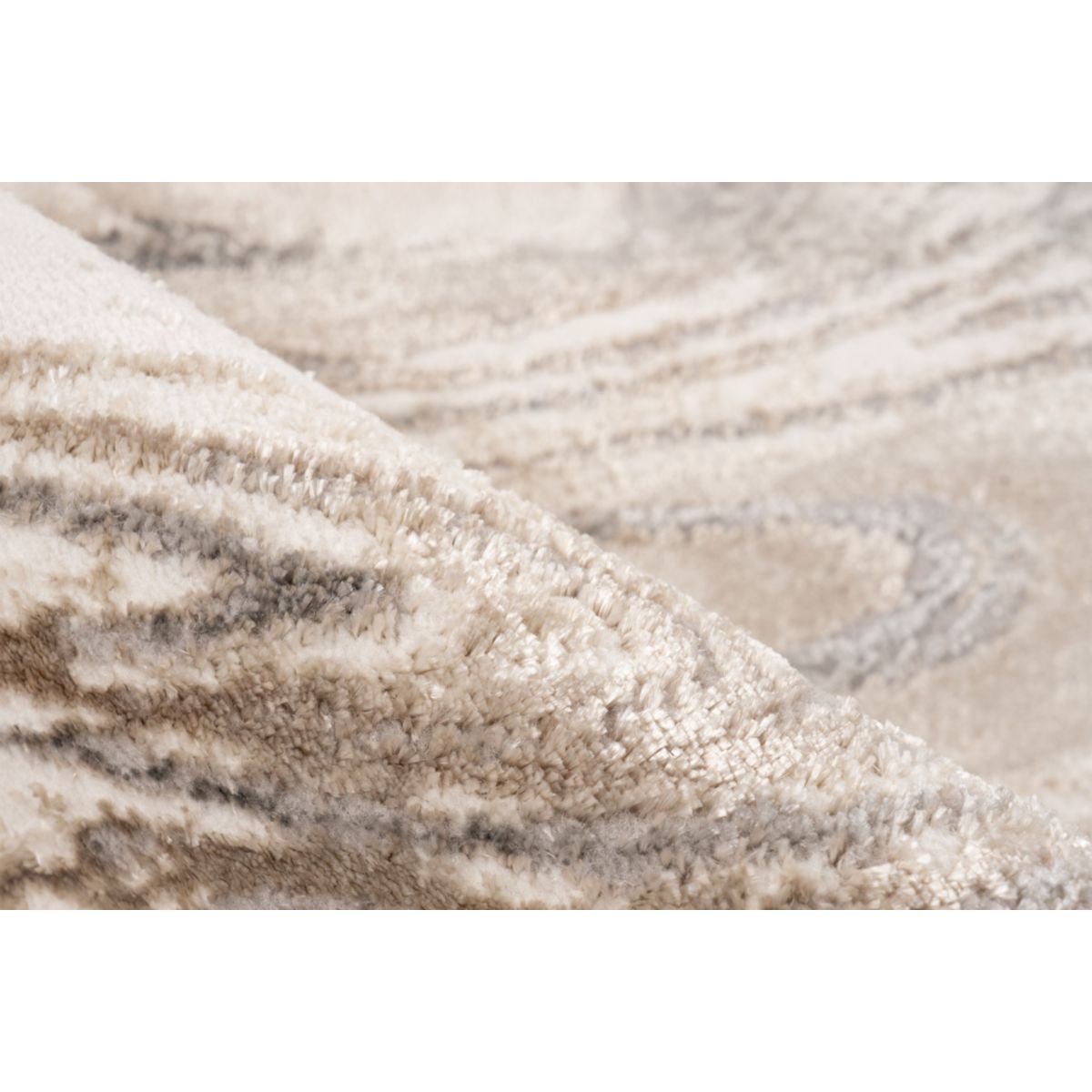 Chalk 125 Silber / Beige 160 x 230 cm Bild 4