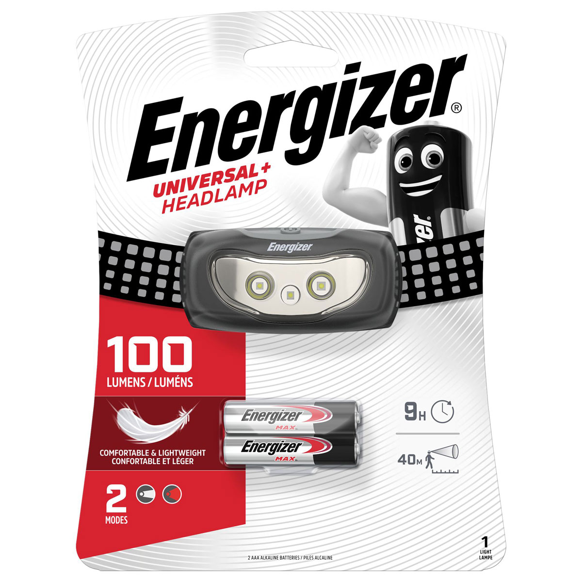 Energizer LED-Stirnlampe schwarz Bild 1
