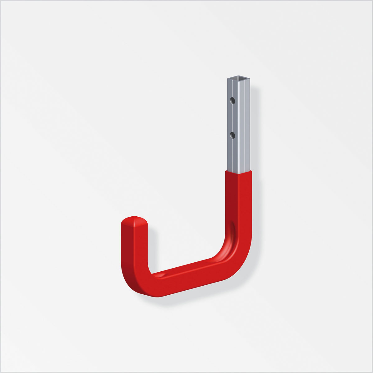 MyTool Wandhaken Typ 3 80 x 120 mm gummiert rot