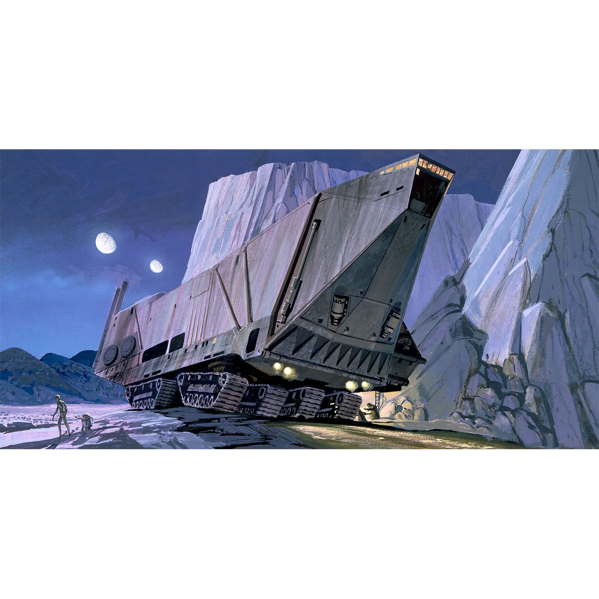 Komar  Vlies Fototapete Star Wars Classic Sandcrawler 500x250 cm Bild 2
