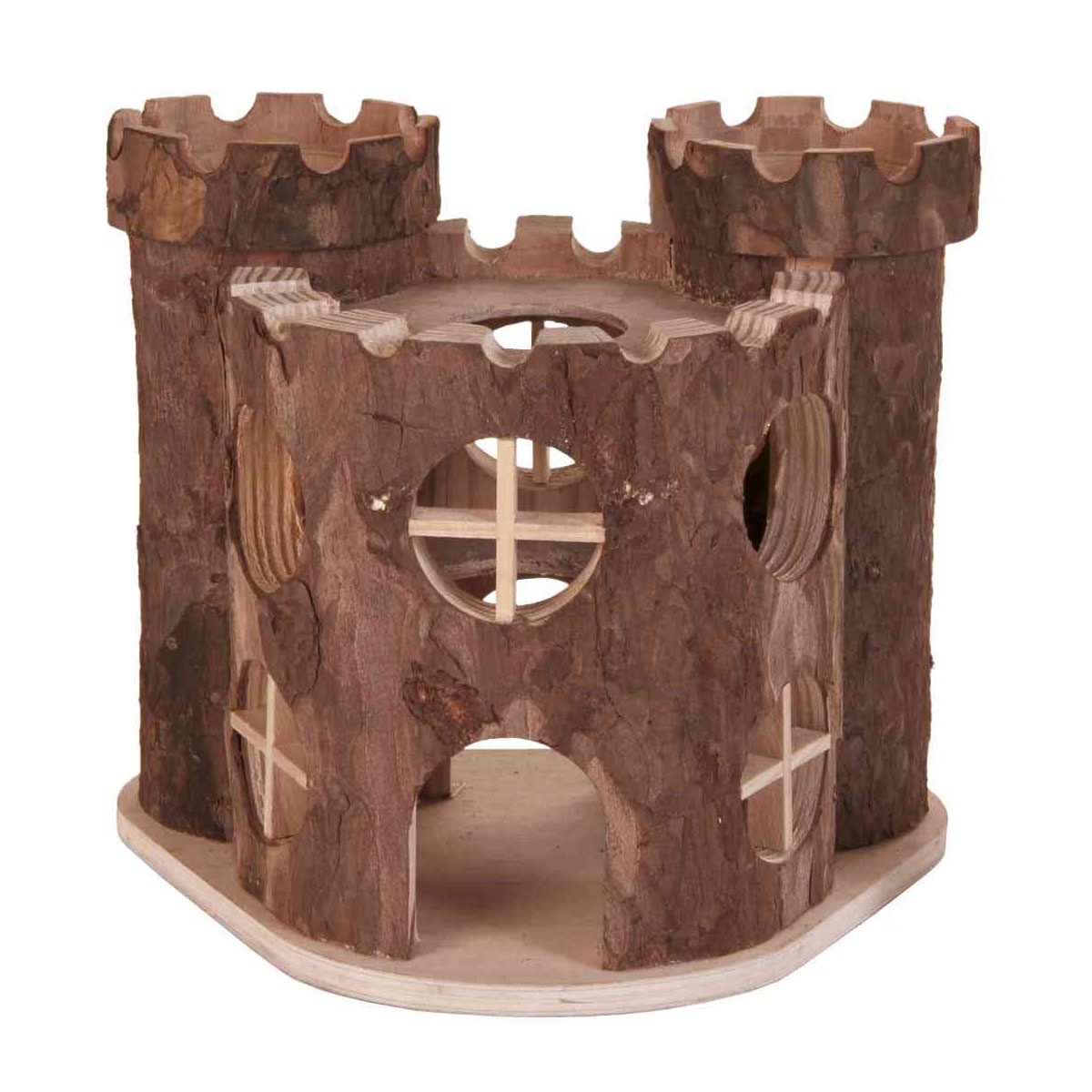 Trixie Spielburg Matti 17 x 12 x 15 cm Naturholz