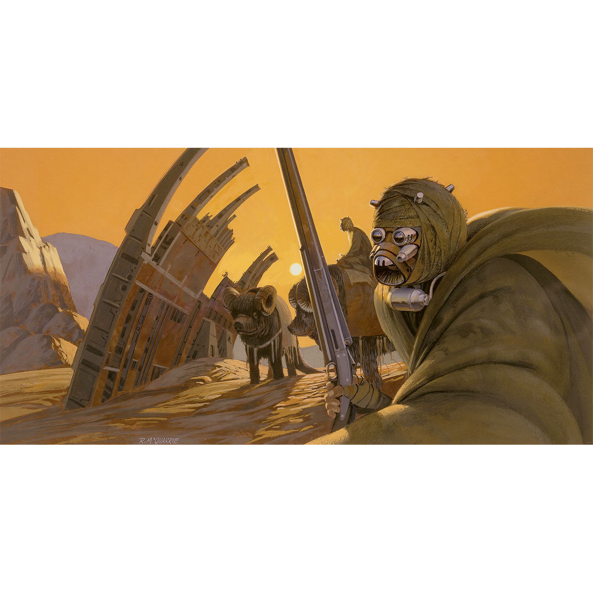 Komar  Vlies Fototapete Star Wars Classic Tusken 500x250 cm Bild 2