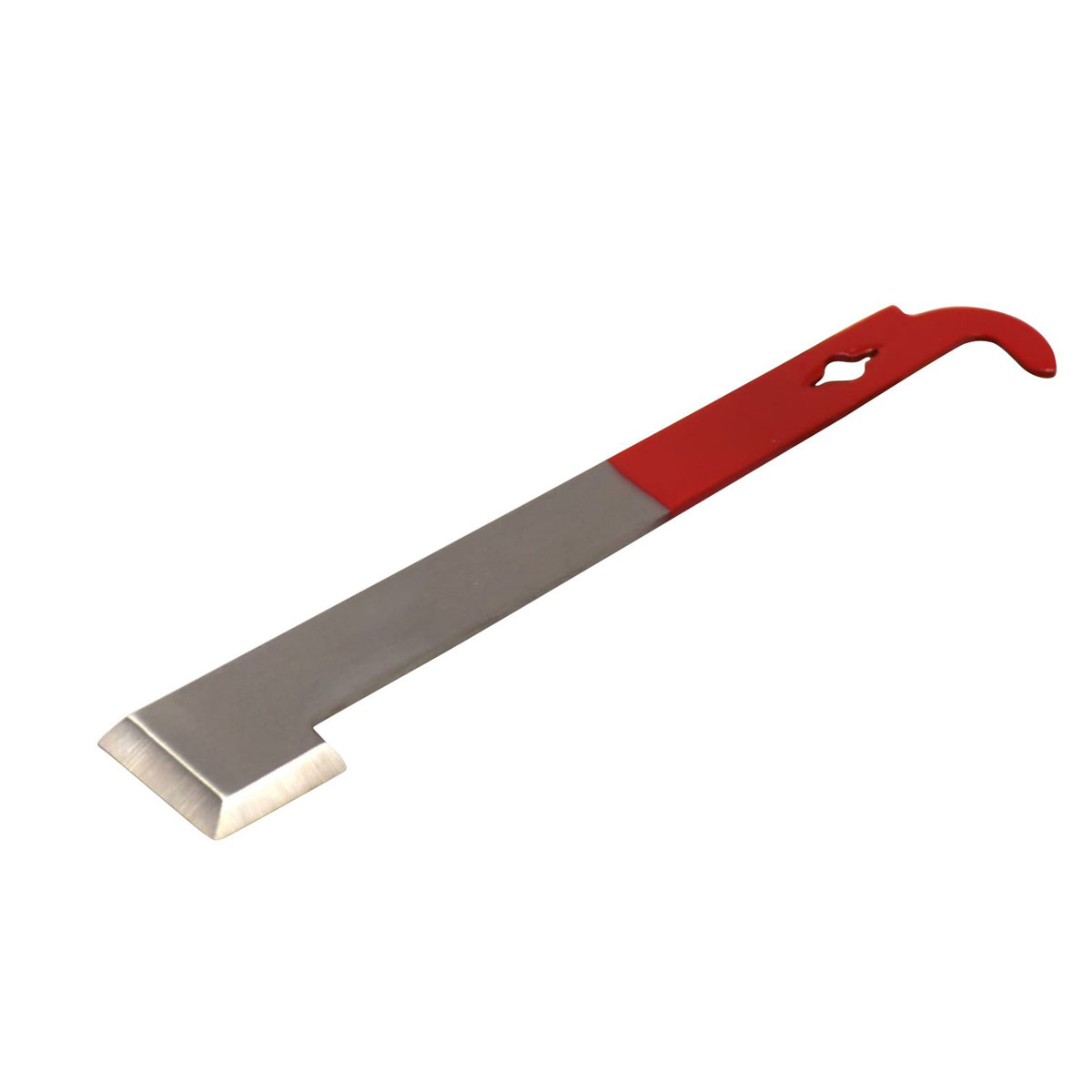 Bienenreich Stockmeißel Standard mit Wabenheber-Funktion rot / silber