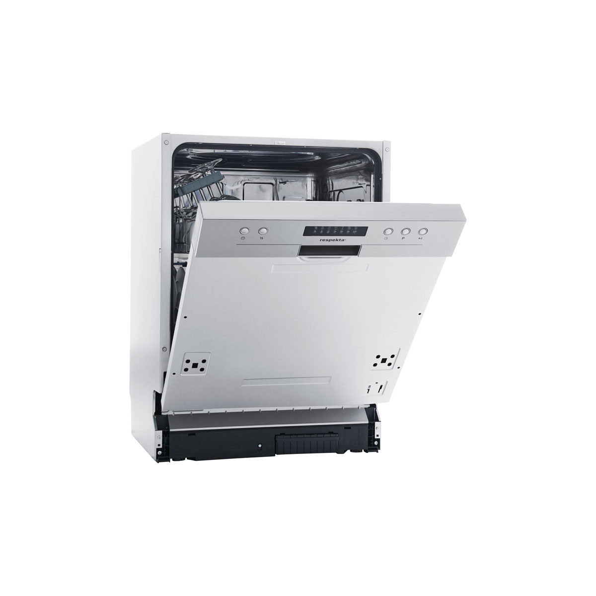 Respekta Einbaugeschirrspüler Kari 60 cm mit Display, teilintegriert Bild 2