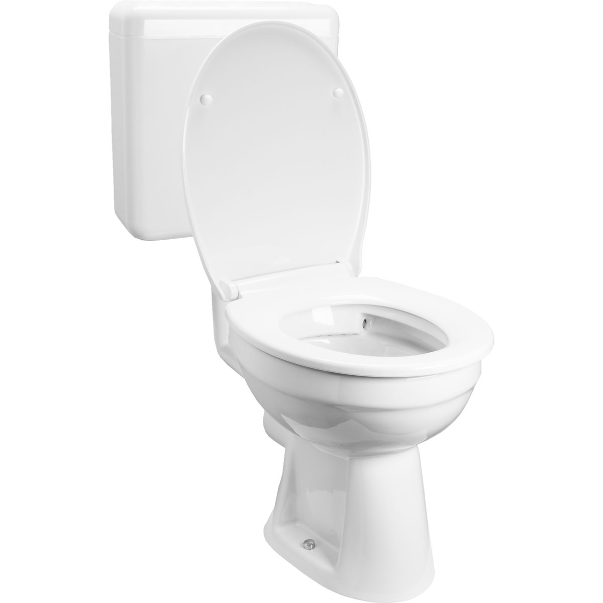 Cornat WC Combi-Pack, spülrandlos, Farbe: weiss