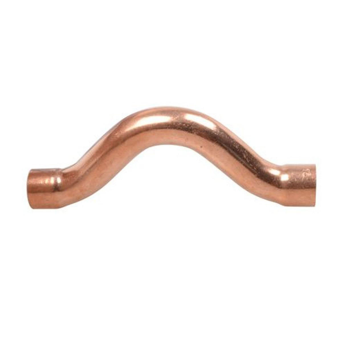 Kirchhoff Überspringbogen 18 mm 2 Muffen Kupfer