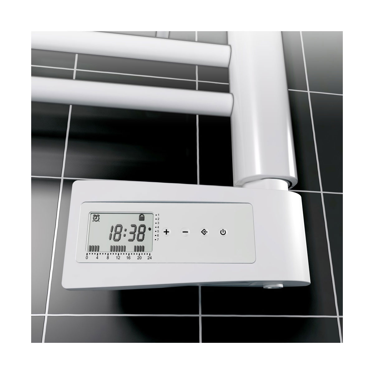 Ximax  Heizkörper Zubehör Heizpatrone Typ 6 600 Watt Weiß Bild 1