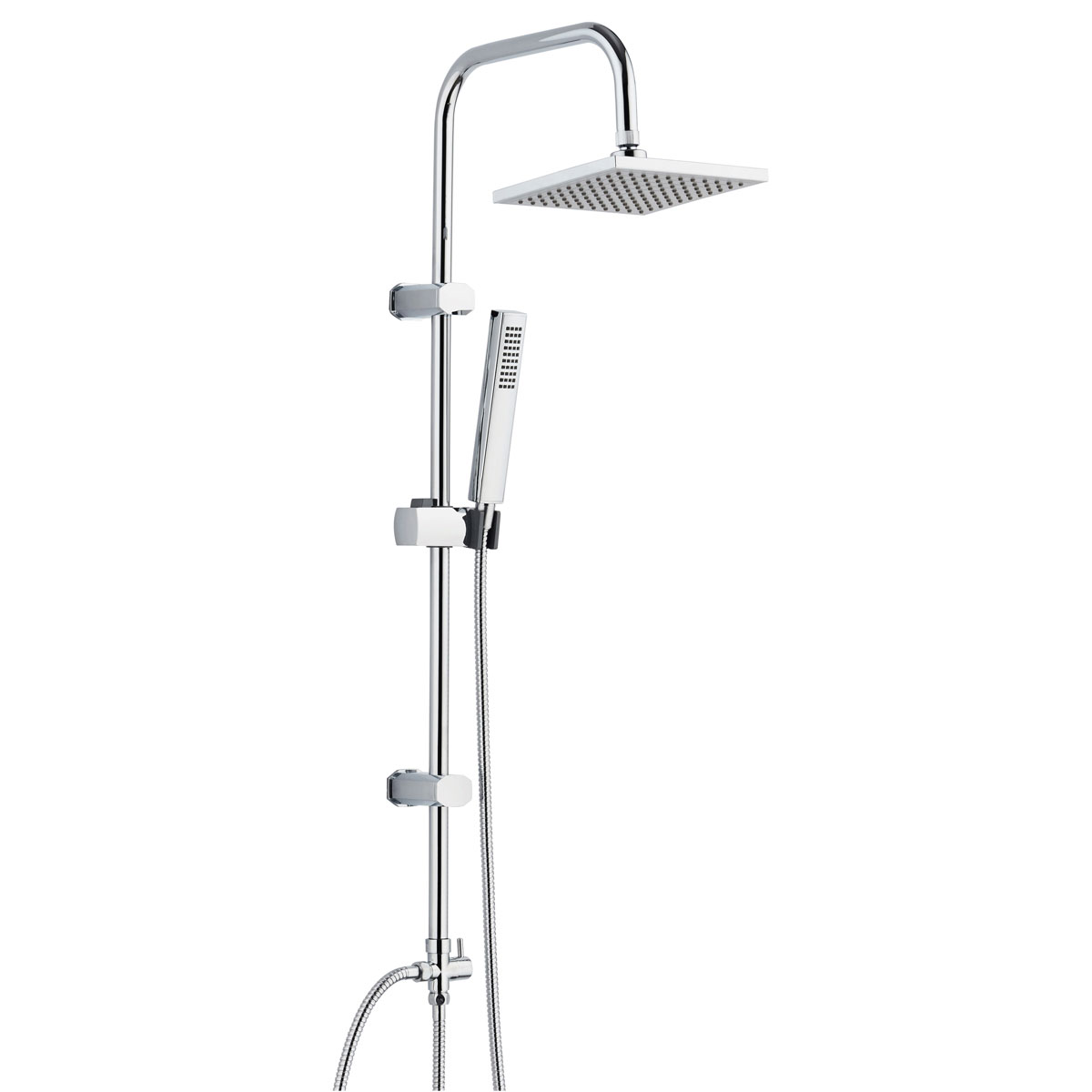 Schütte SCHÜTTE Duschset TOKYO mit Regendusche und Handbrause chrom