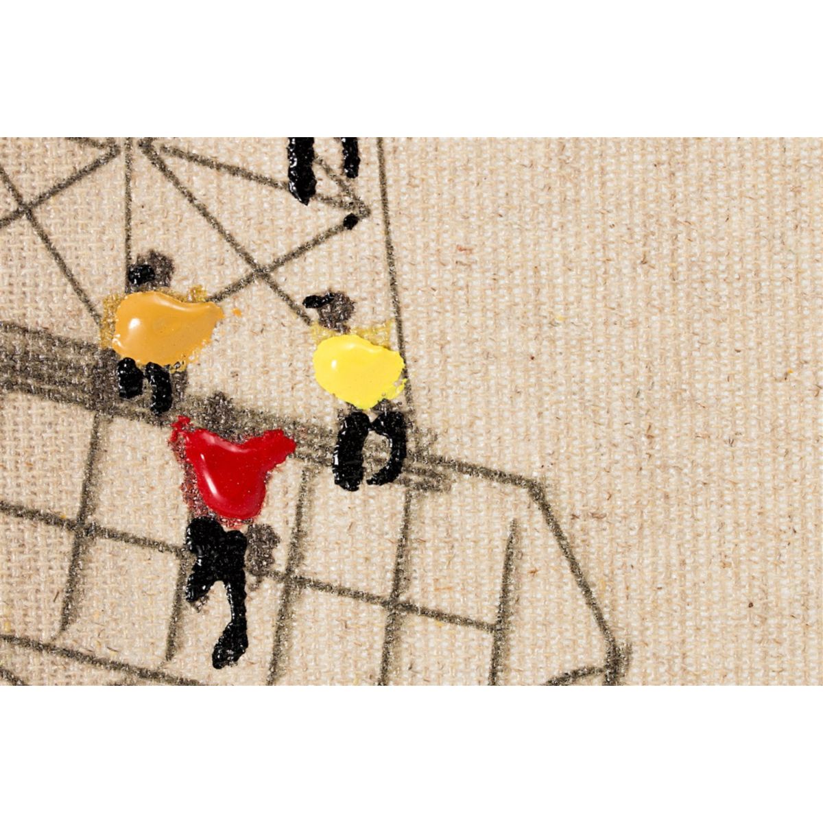 Oel-Wandbild Trip To Paris 80x80cm Bild 4