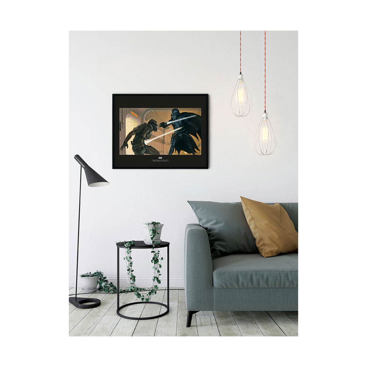 Komar  Wandbild Star Wars Classic Vader Luke Hallway 50x40 cm Bild 3