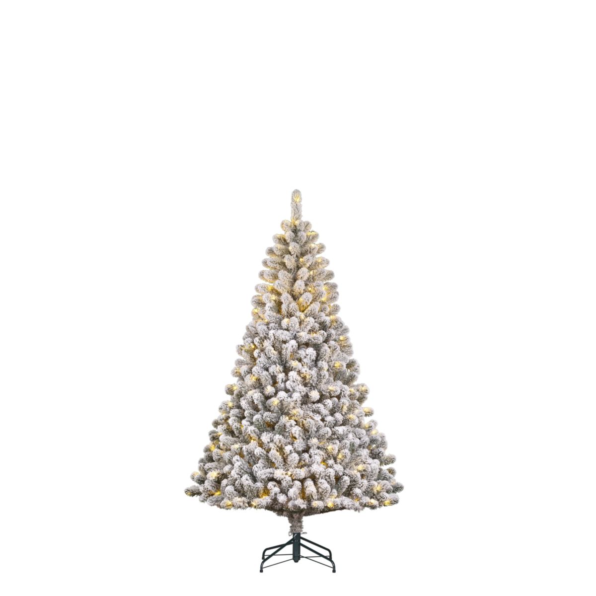 Charlton Weihnachtsbaum grün frosted warm weiß LED 155x91 cm mit Timer & Dimmer Bild 1