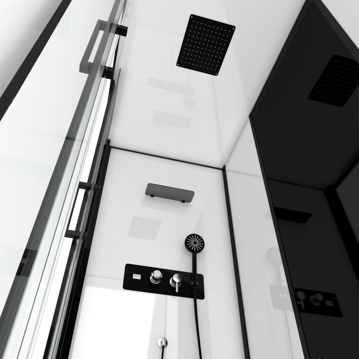 Aurlane Komplettdusche Loft 70 x 90 x 205 cm Bild 3