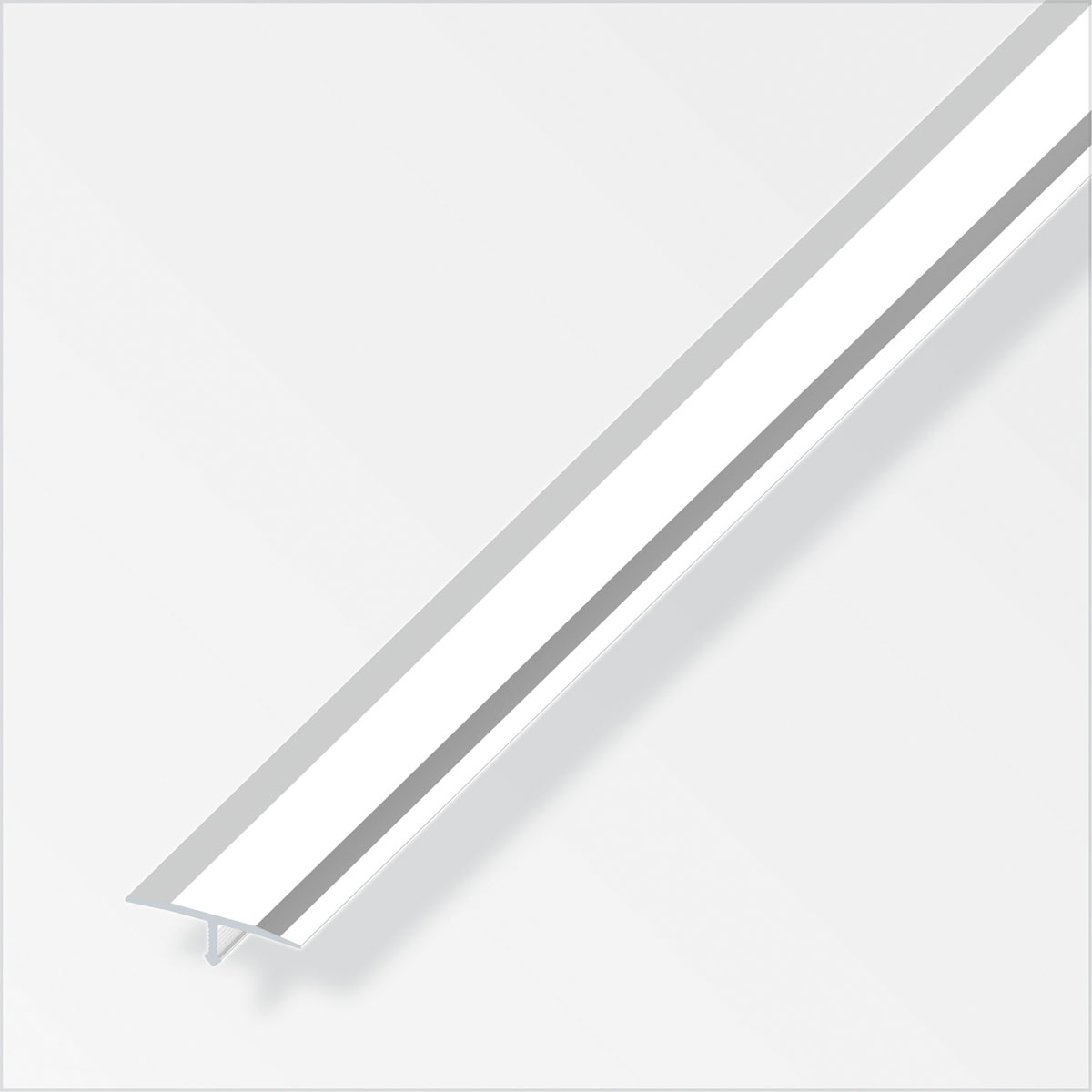 Fundamo Fugenabdeckprofil 14 mm 1m silber Bild 1