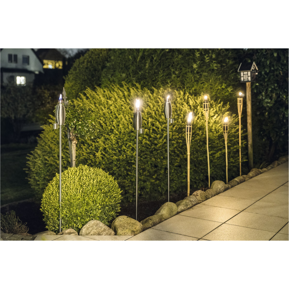 Haveson Bambus-Gartenfackel 90 cm Bild 2