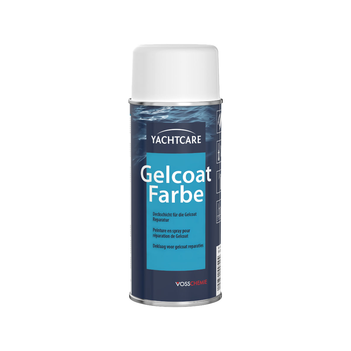 Yachtcare Gelcoat Farbe, 400ml, Farbe: Cremeweiß, RAL 9001