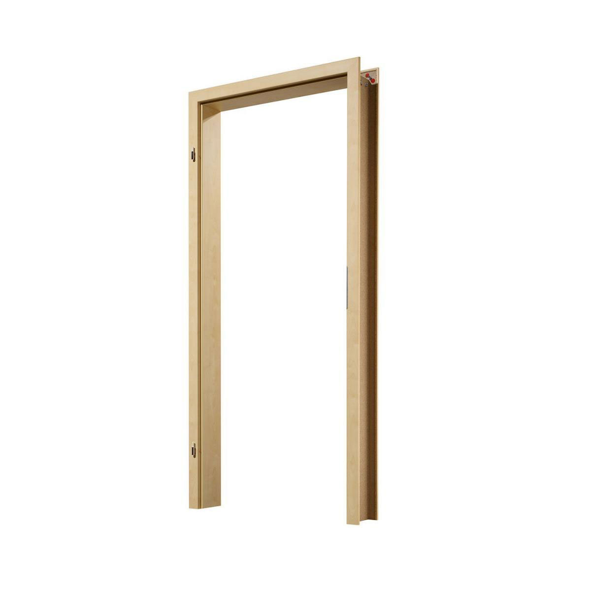 Borne Türzarge komplett CPL Ahorn 86 x 198,5 x 26,5 cm DIN links