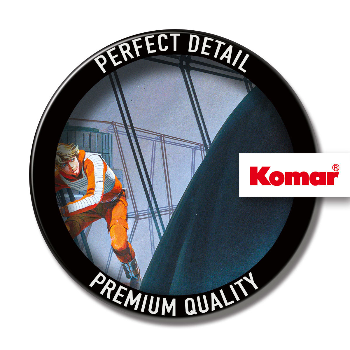 Komar  Wandbild Star Wars Classic Vader Luke Carbonit Room 70x50 cm Bild 6