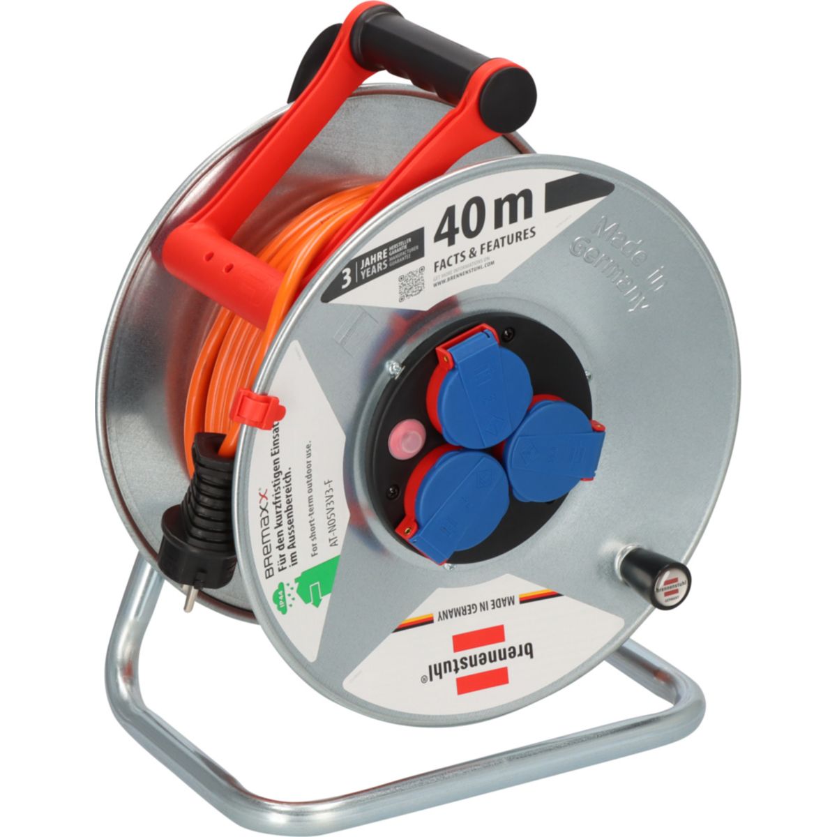 Garant S IP44 Kabeltrommel 40mAT-N05V3V3-F 3G1,5