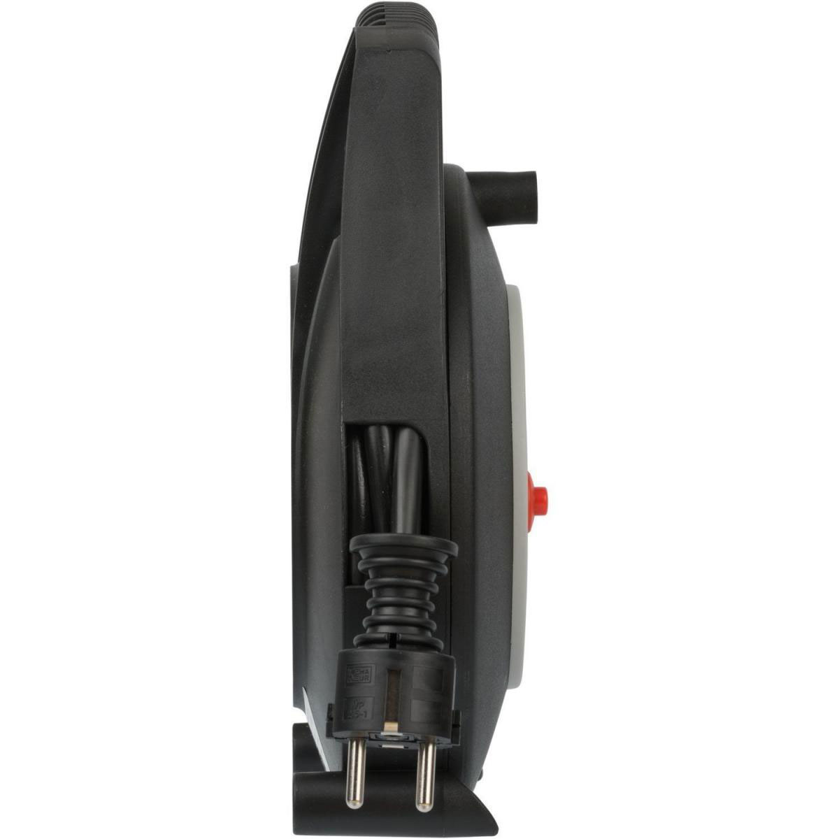 Brennenstuhl Mini-kabeltrommel Vario Line 500 cm schwarz Bild 4