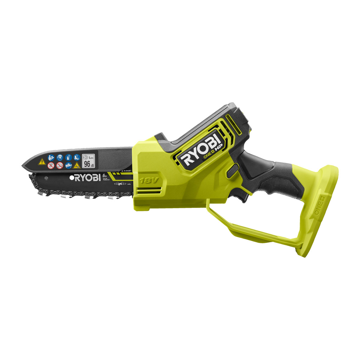 Ryobi  Akku-Einhand-Kettensäge RY18PSX15A-0 15 cm