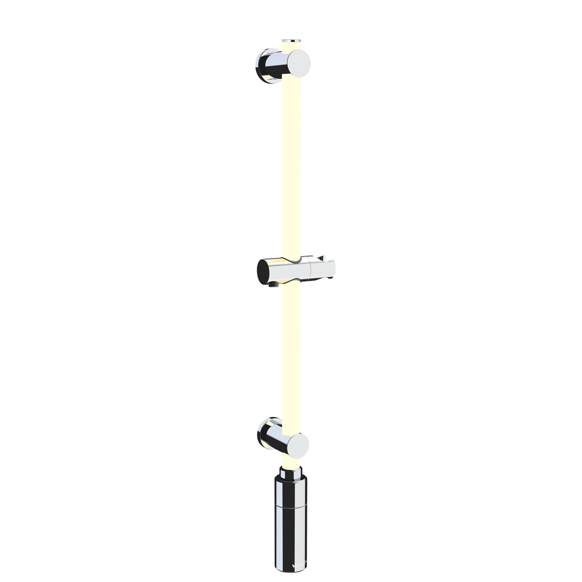 Wenko Duschstange LED beleuchtet 74 cm Bild 2
