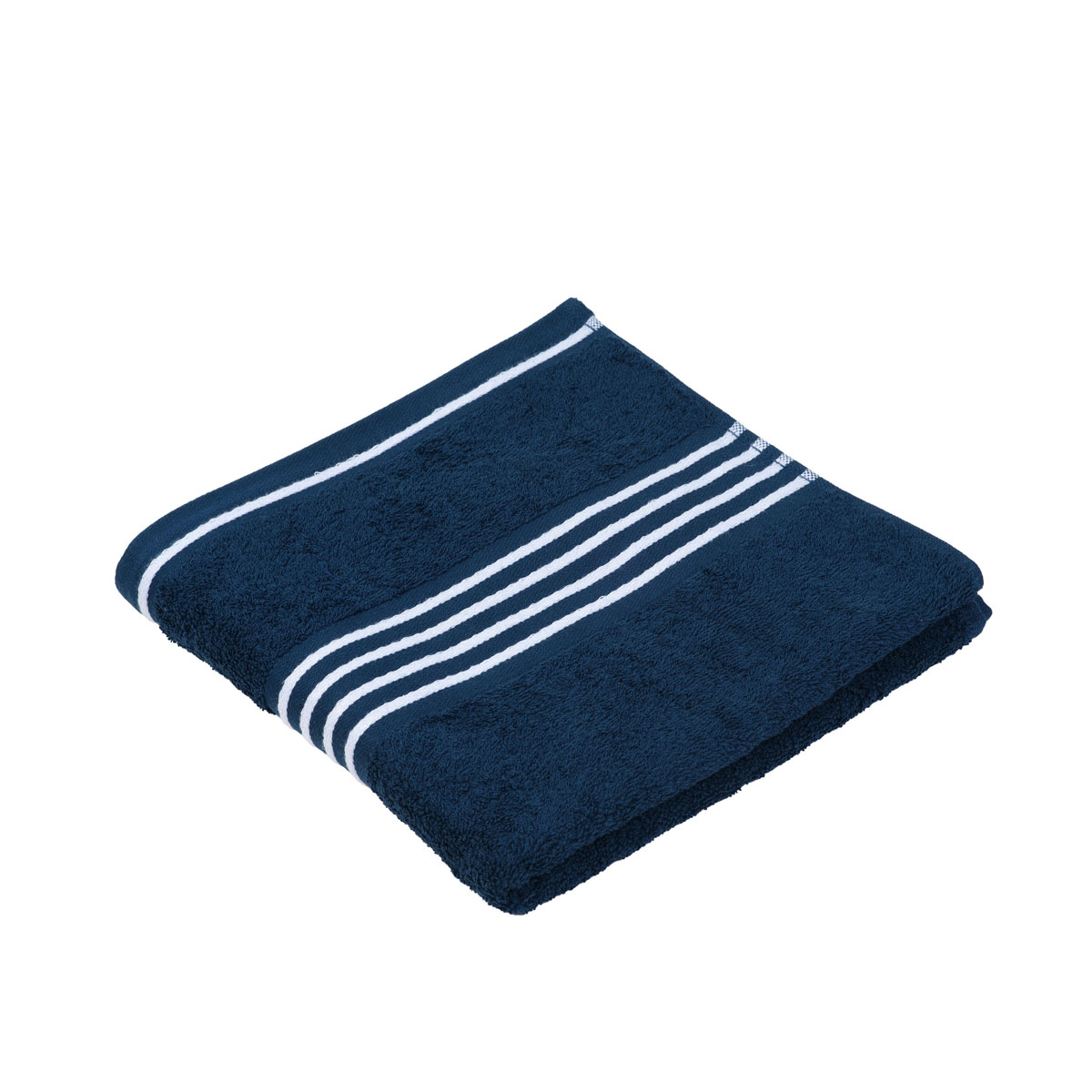 Gözze Frottier-Handtuch Rio 50 x 100 cm dunkelblau vollfarbig Bild 1