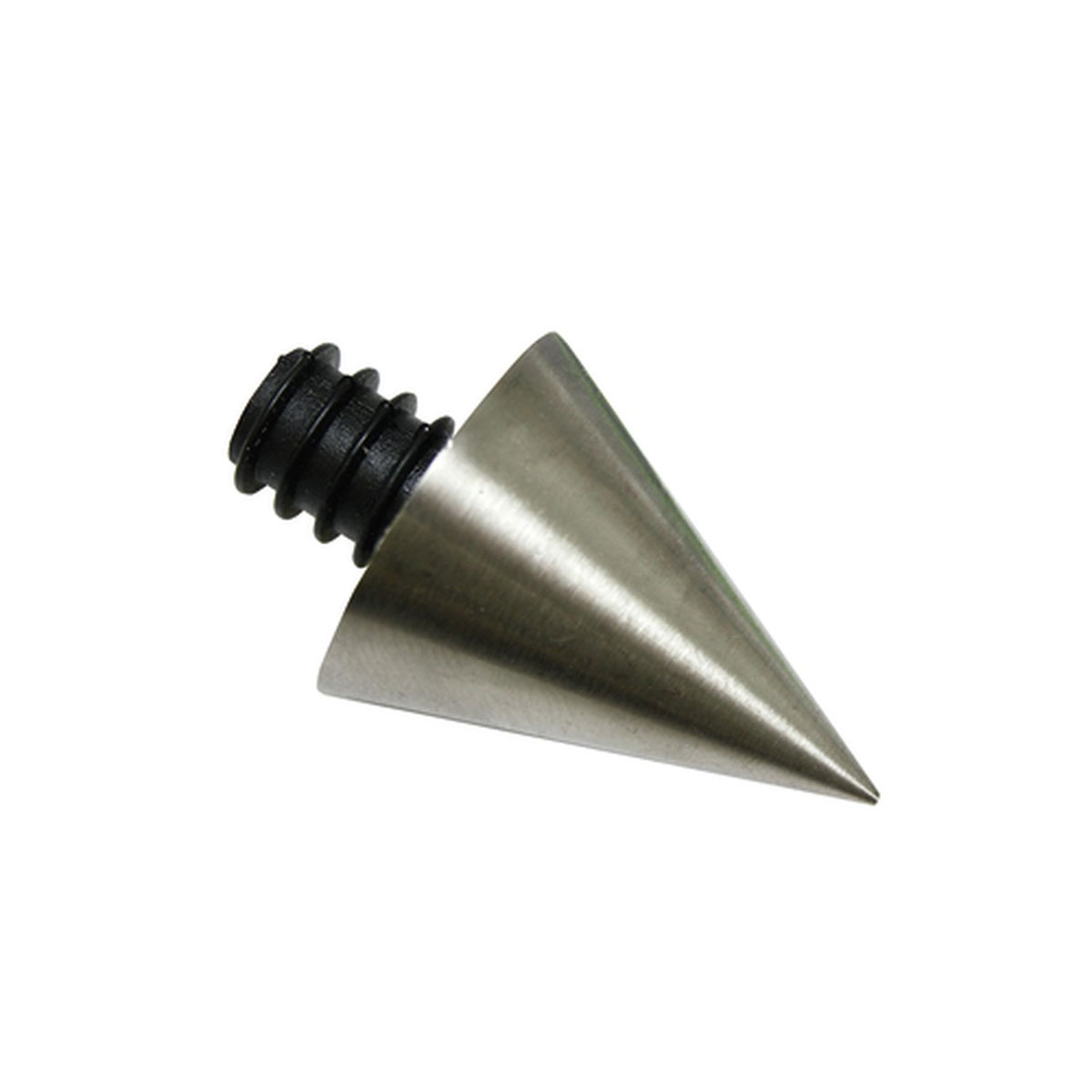 Gardinia Endstück Kegel für Durchmesser 12 mm 4,6 cm Edelstahl