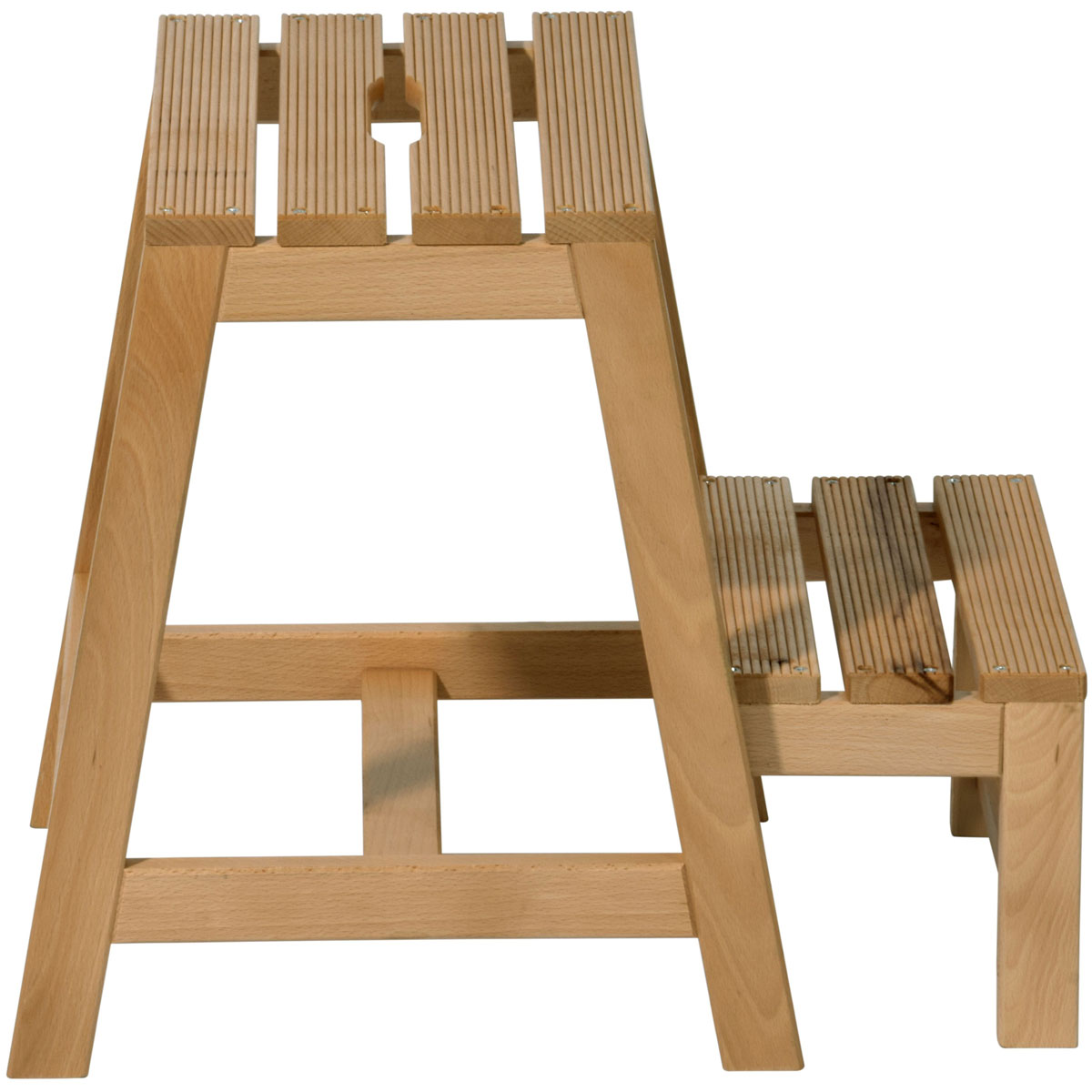 dobar Klapphocker 53/39 x 38 x 45 cm natur Bild 7