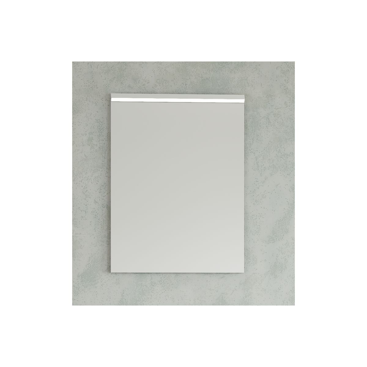 Progetto Idea Stella Flächenspiegel BxHxT 52x68x2 cm passendes LED-Profil