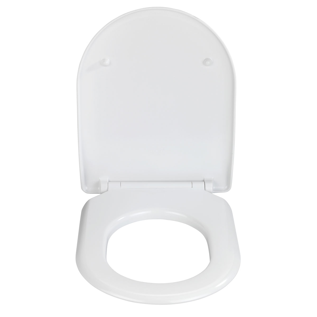 Wenko WC-Sitz Exclusive Nr 5 Weiß mit Absenkautomatik 37 x 46 cm Bild 2