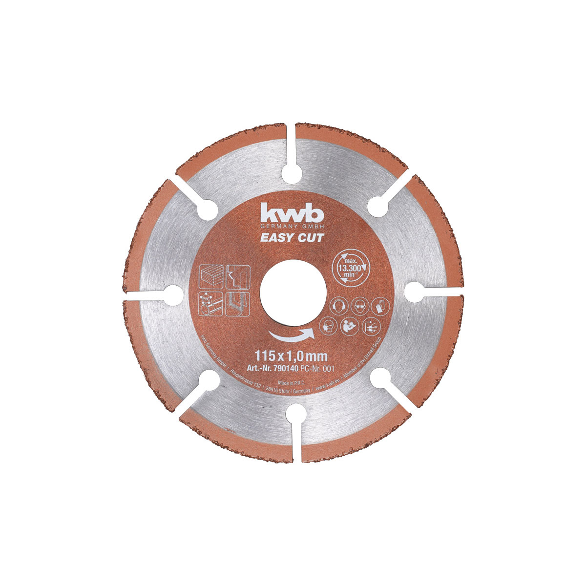 kwb  Trennscheibe Easy Cut Durchmesser 115 mm