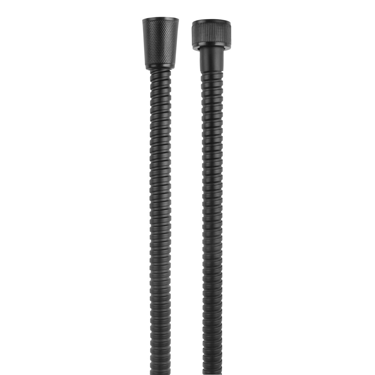 Cornat Brauseschlauch Edelstahl 1,5 m schwarz matt Bild 2