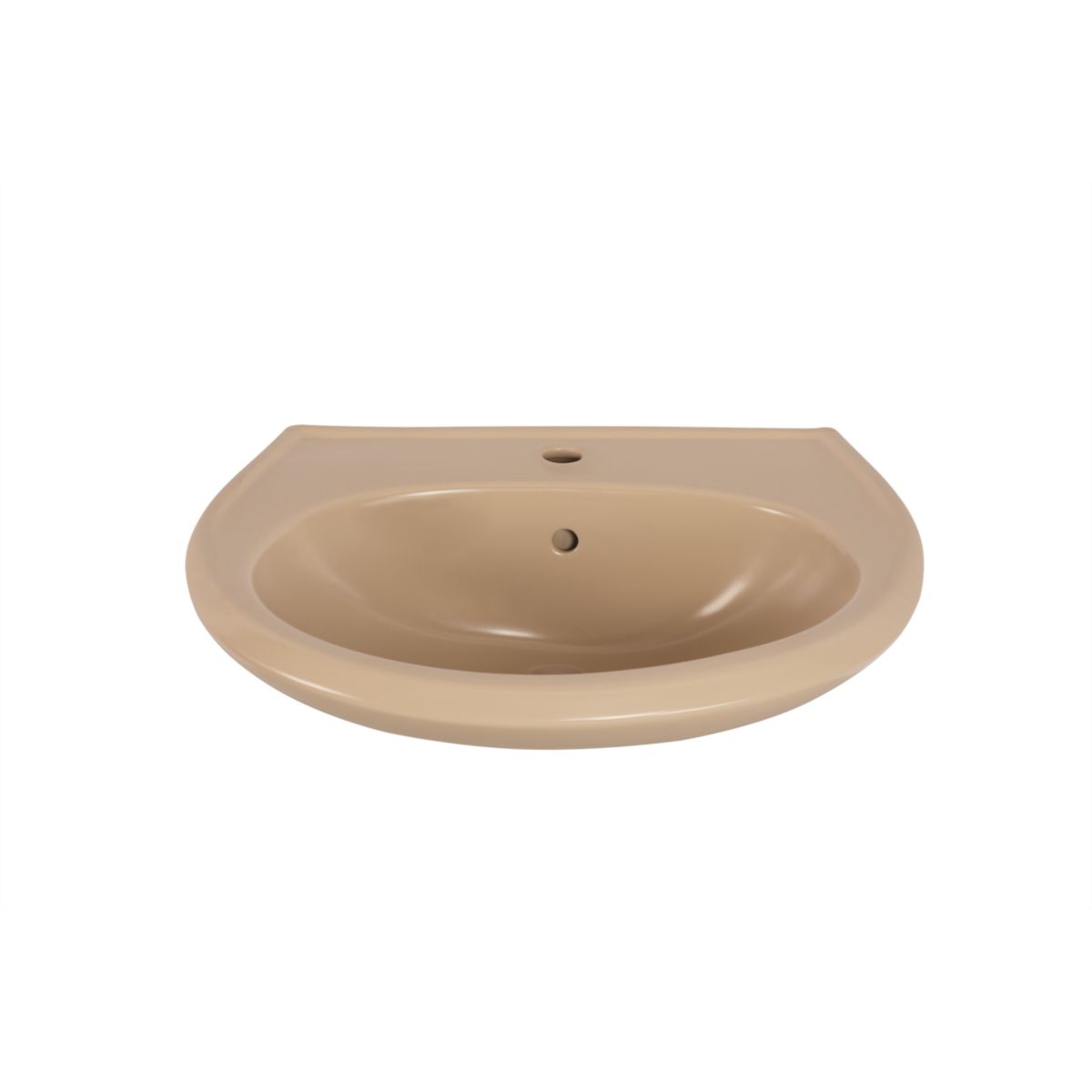 sanicomfort Waschtisch 600 x 515 mm beige matt