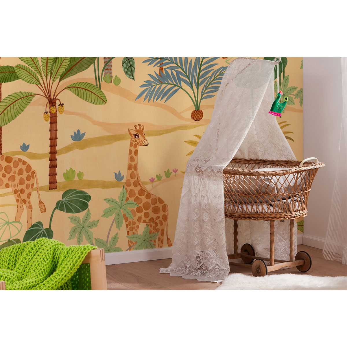 Komar  Vlies Fototapete Giraffe Crew 400x280 cm