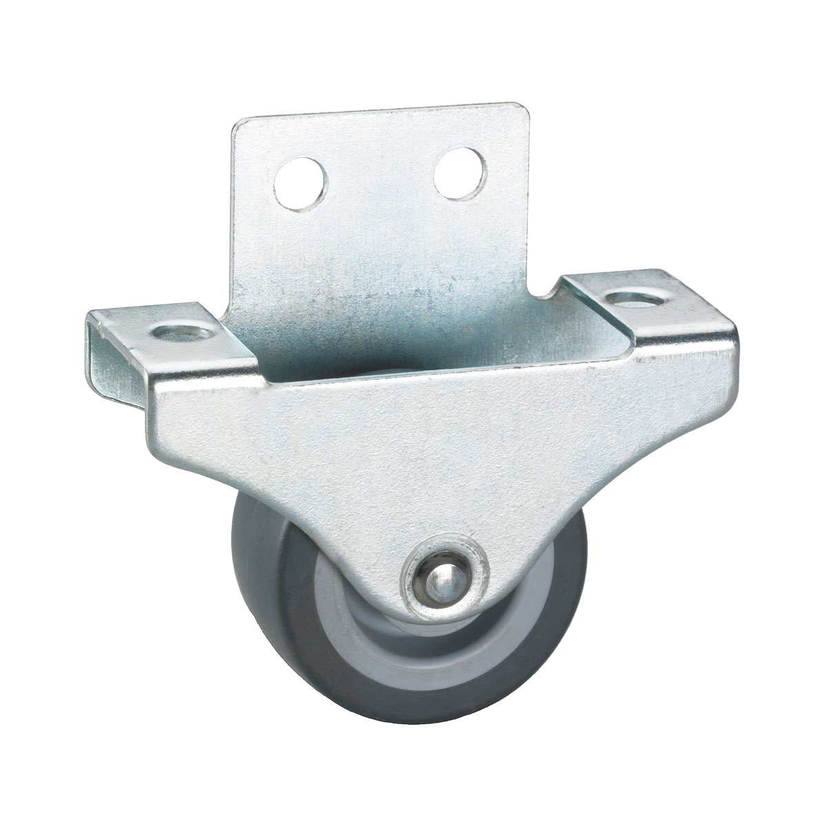 Dörner + Helmer Parkett-Bockrolle mit Gleitlager 38 x 18 mm seitlich