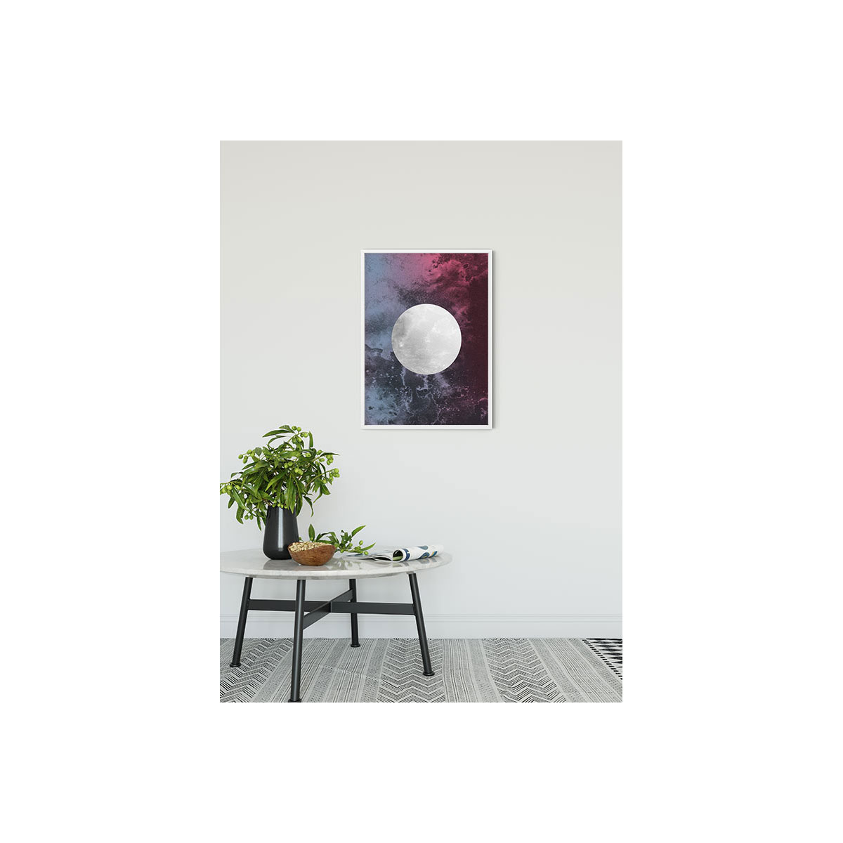 Komar  Wandbild Solum Luna 30x40 cm