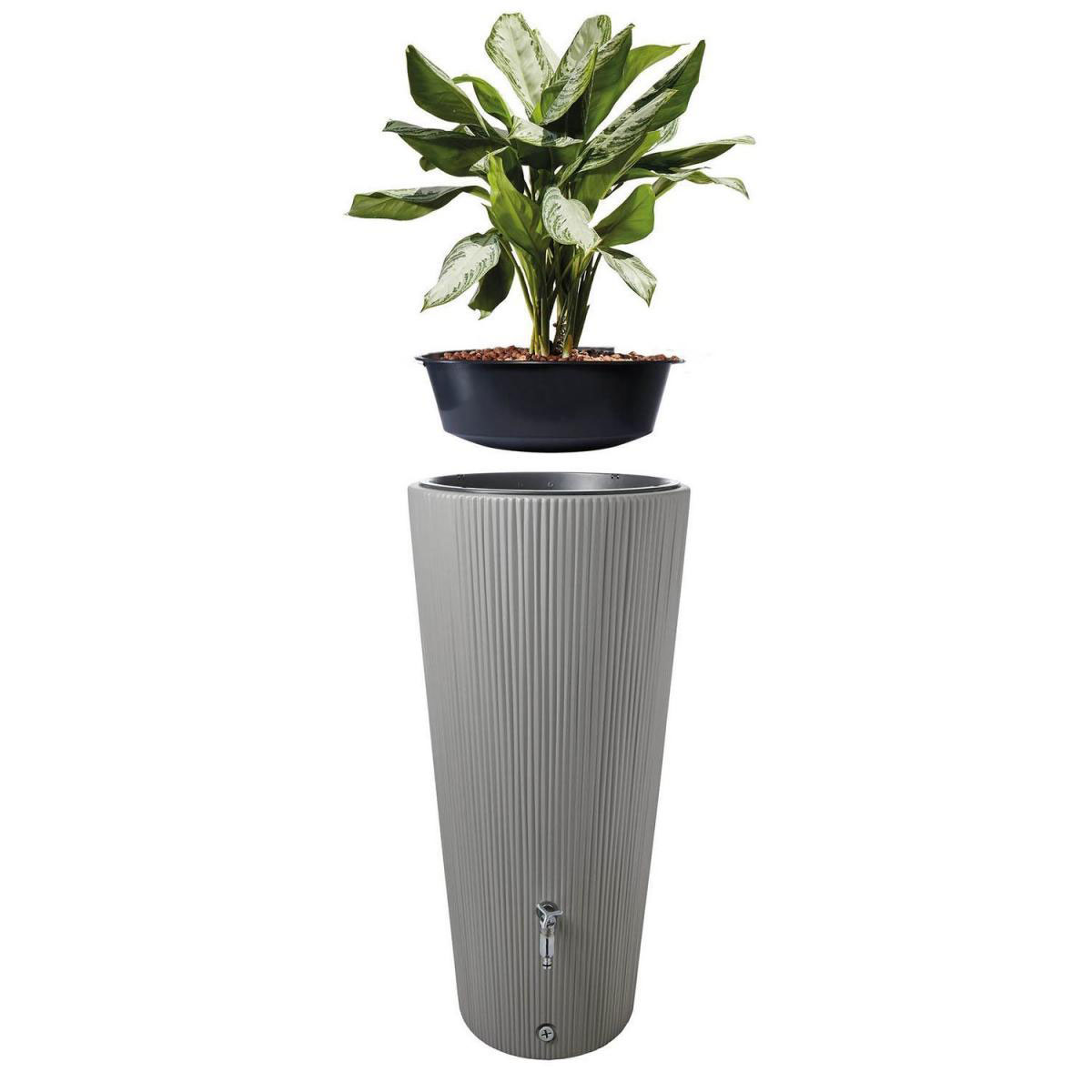 Garantia LINUS 2in1 Regenspeicher 220 L zinkgrau Bild 3