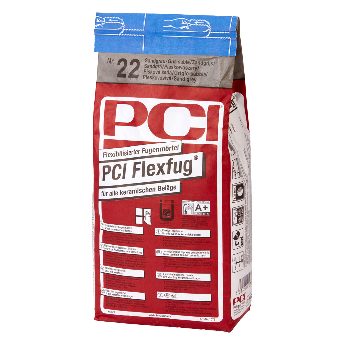 Fugenmörtel Flexfuge 5 kg sandgrau