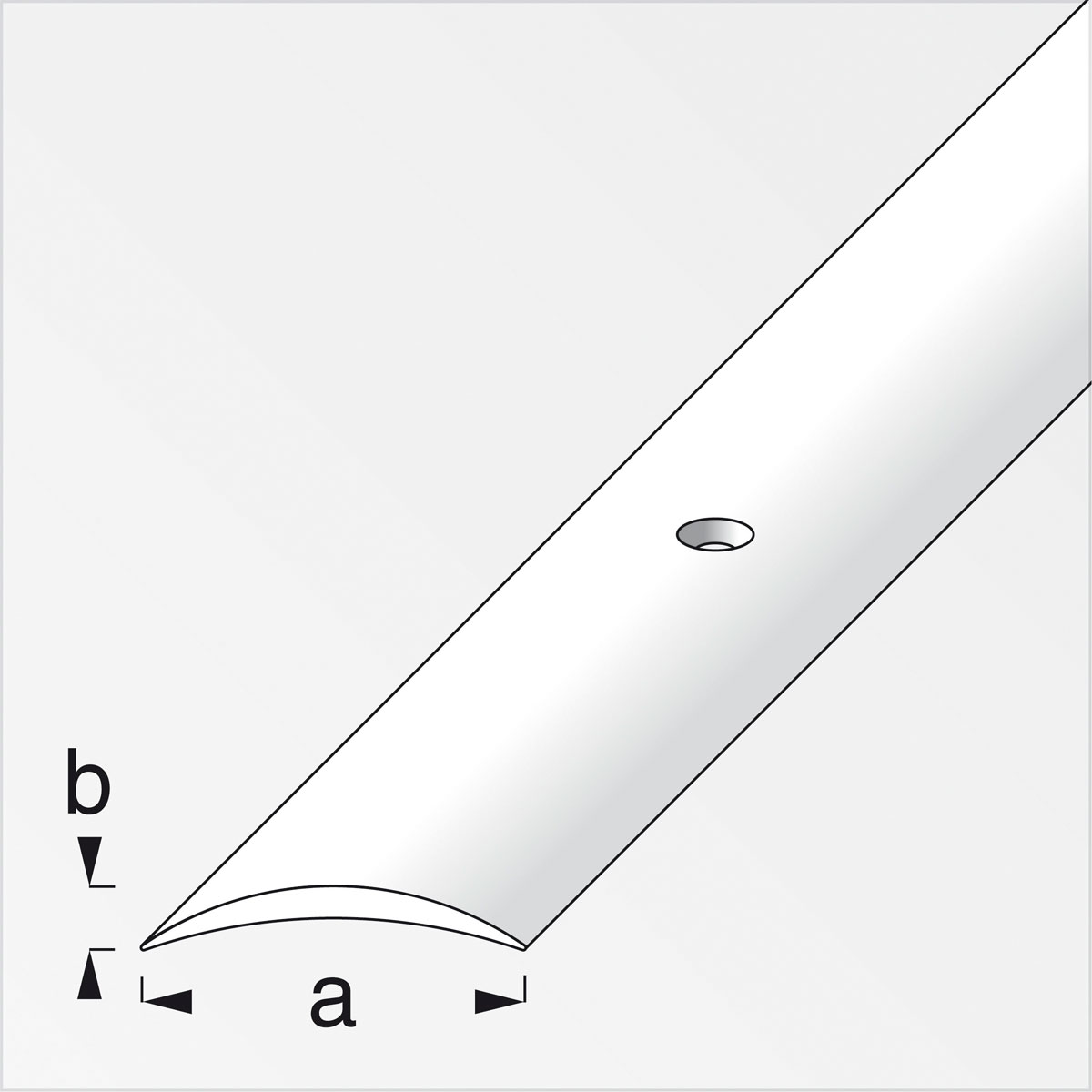 Alfer Übergangsschiene 30 x 5 mm 1m champagner Bild 2