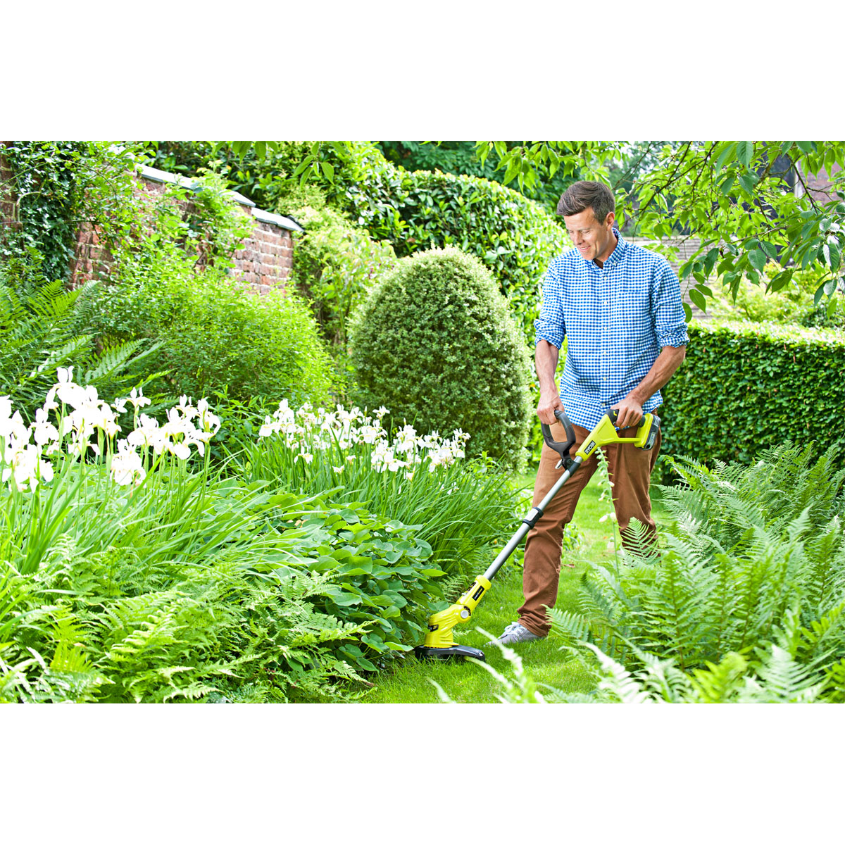 Ryobi Akku-Rasentrimmer RLT183220S Bild 2