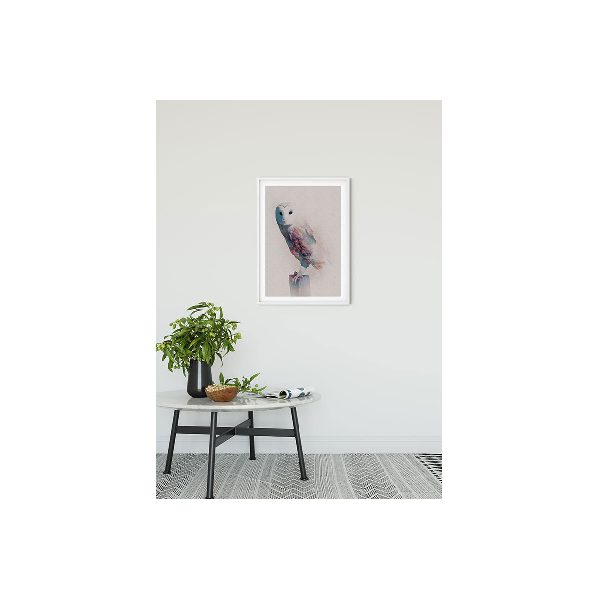 Komar  Wandbild Animals Forest Owl 50x70 cm