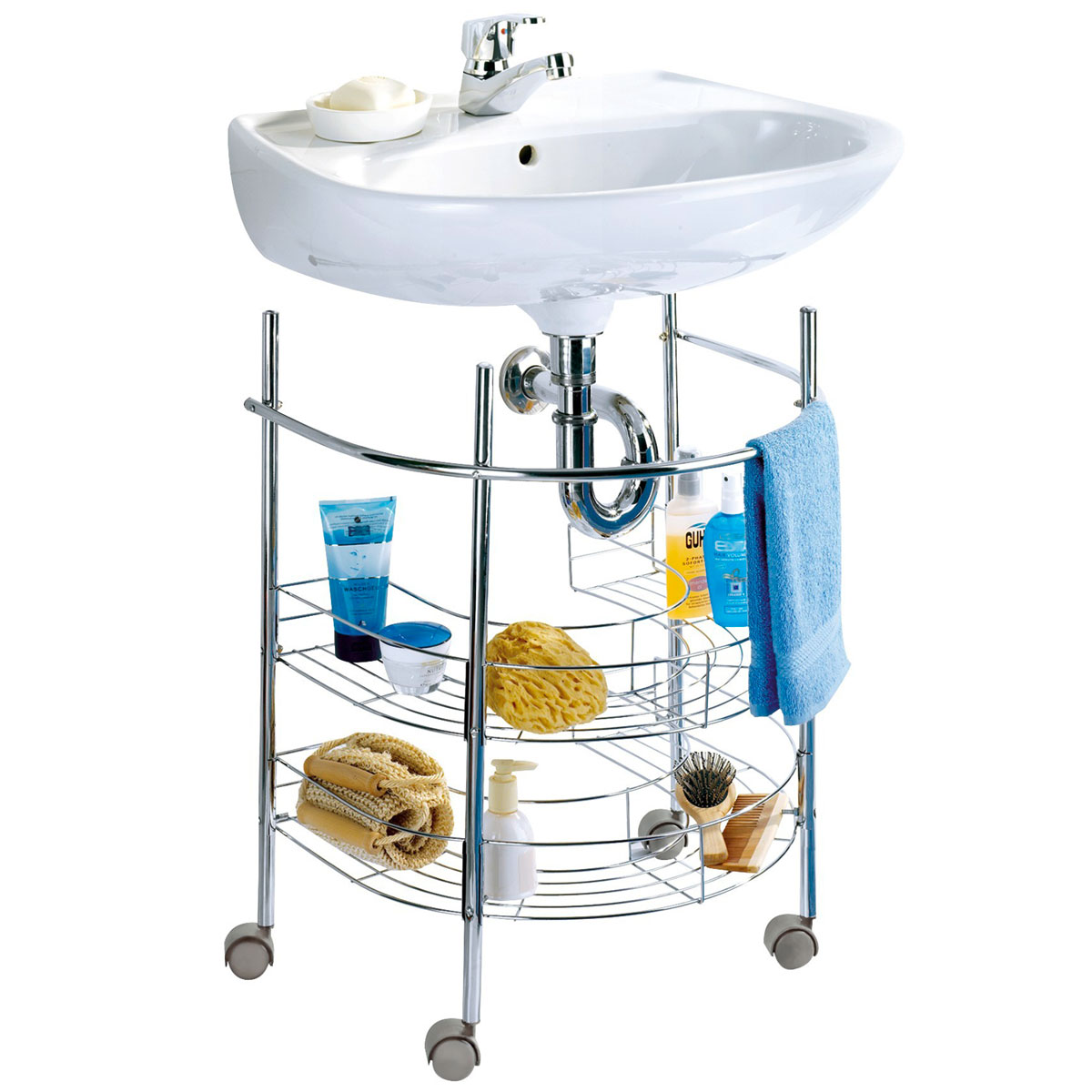 Wenko Waschbecken-Unterregal