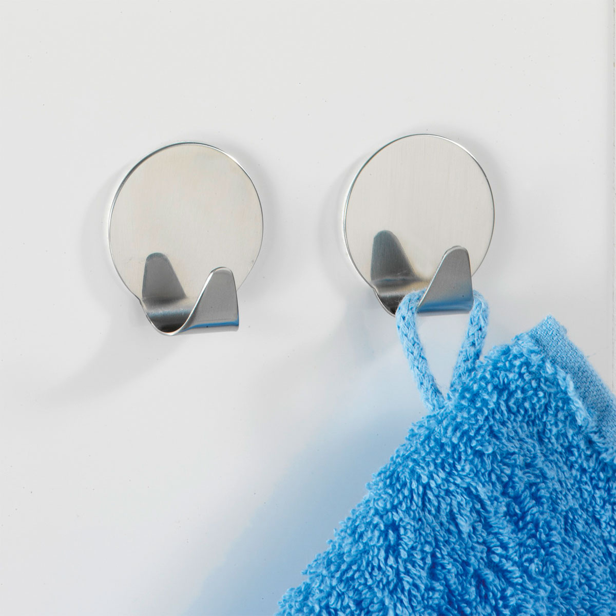 Wenko Rundhaken mittel glänzend 2er Set Bild 3