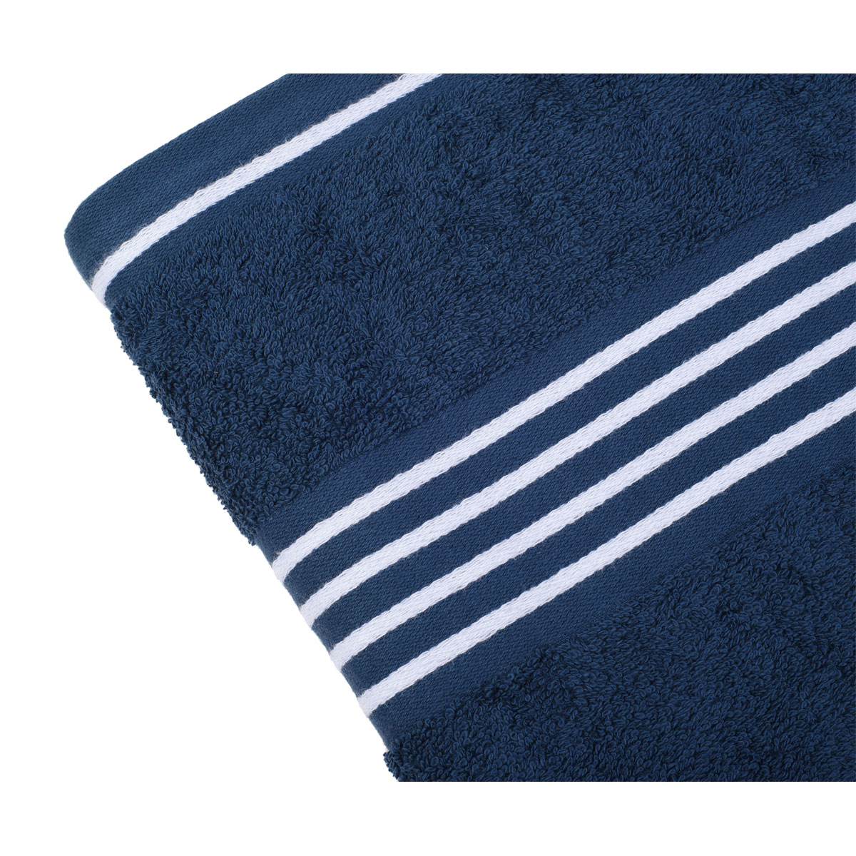 Gözze Frottier-Handtuch Rio 50 x 100 cm dunkelblau vollfarbig Bild 3