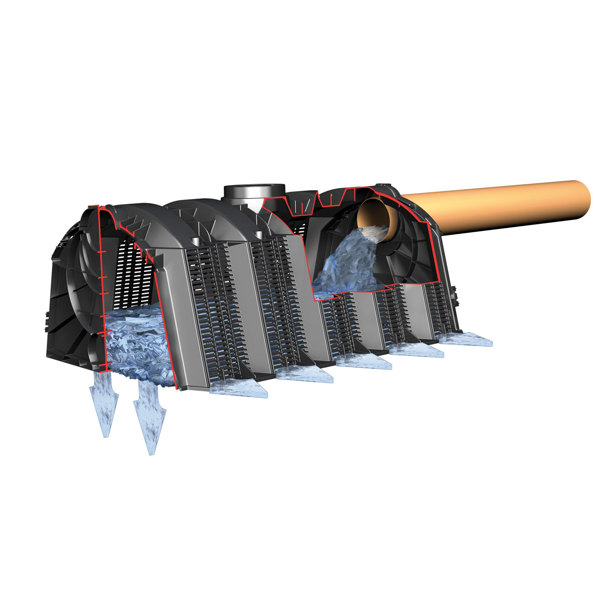 Garantia Sicker-Tunnel Versickerungsset befahrbar 2400 L Bild 2