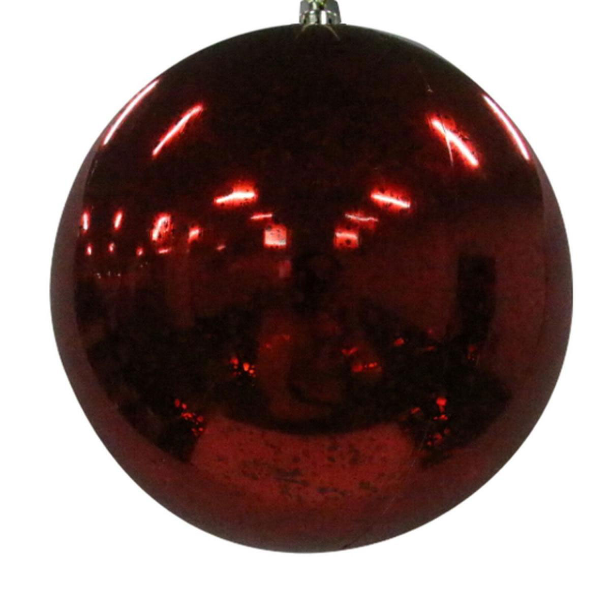 Ambientis Kunststoff-Kugel rot 15 cm