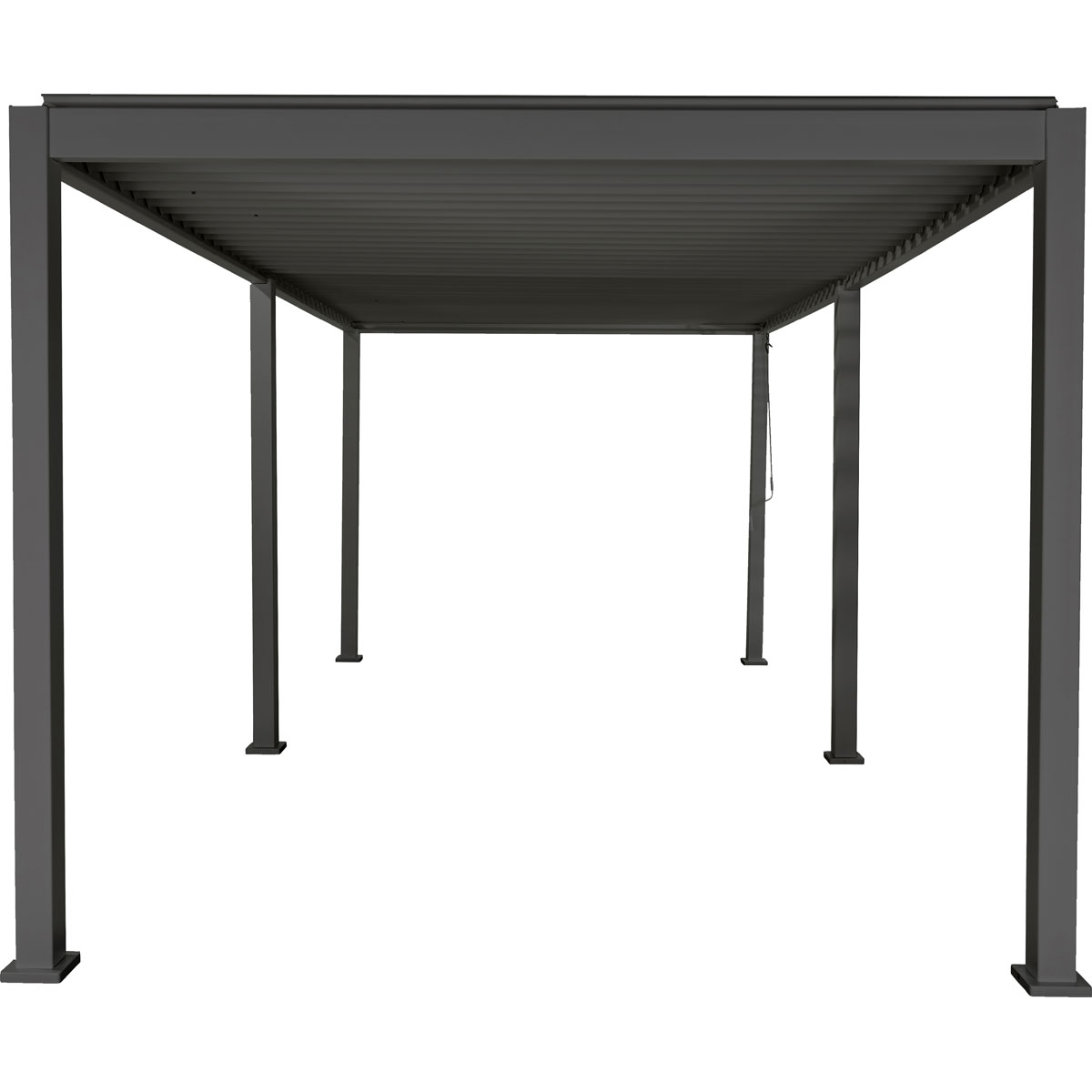 Pergola 111 Deluxe anthrazit 300 x 250 x 600 cm Bild 2